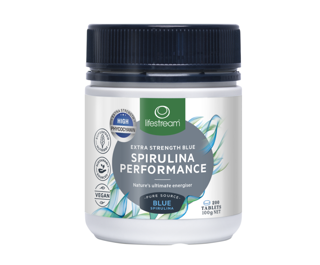 Lifestream Spirulina Blue Performance, 500 töflur, 3 mánaða skammtur